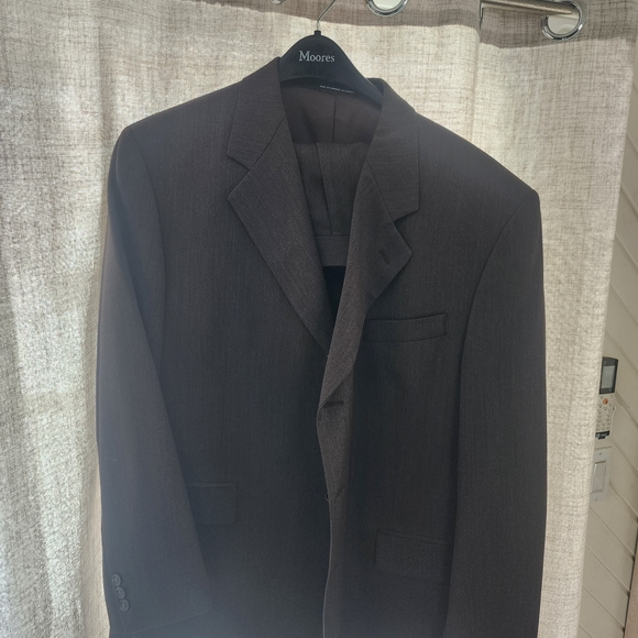 Moores Clothing Other - Moores Men's Dark Brown Single-Breasted Suit Jacket